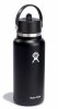 Hydro Flask WIDE MOUTH Stalowa Butelka Termiczna do Wody 940 ml z Ustnikiem / Czarna